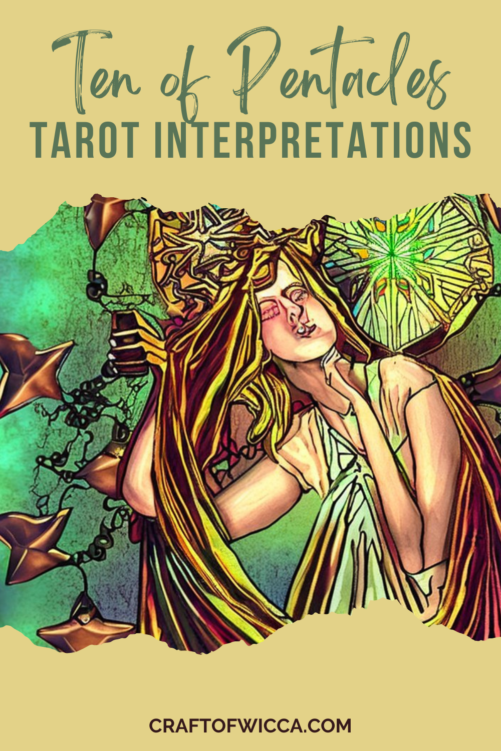 The Ten Of Pentacles Tarot Card Meanings Simply Explained - Craft Of Wicca